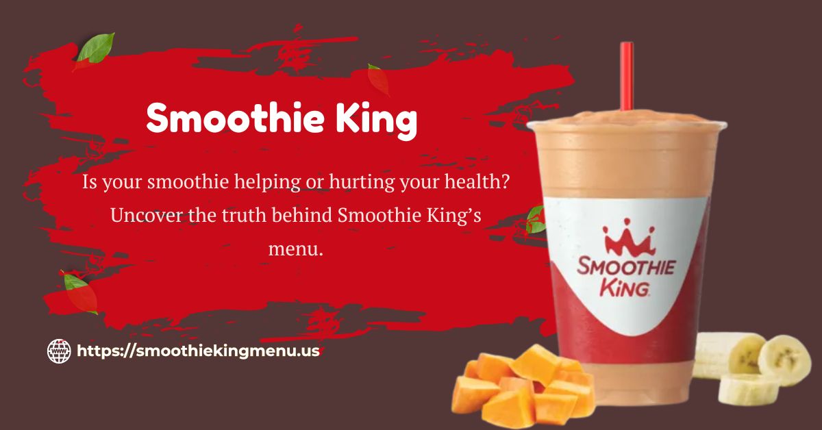 smoothie king menu