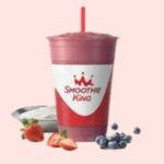 Smoothie King Gut Health Greek Yogurt Strawberry Blueberry Menu Price USA