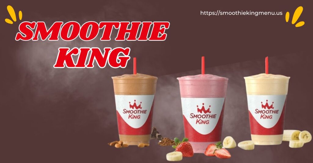 smoothie king menu nutrition