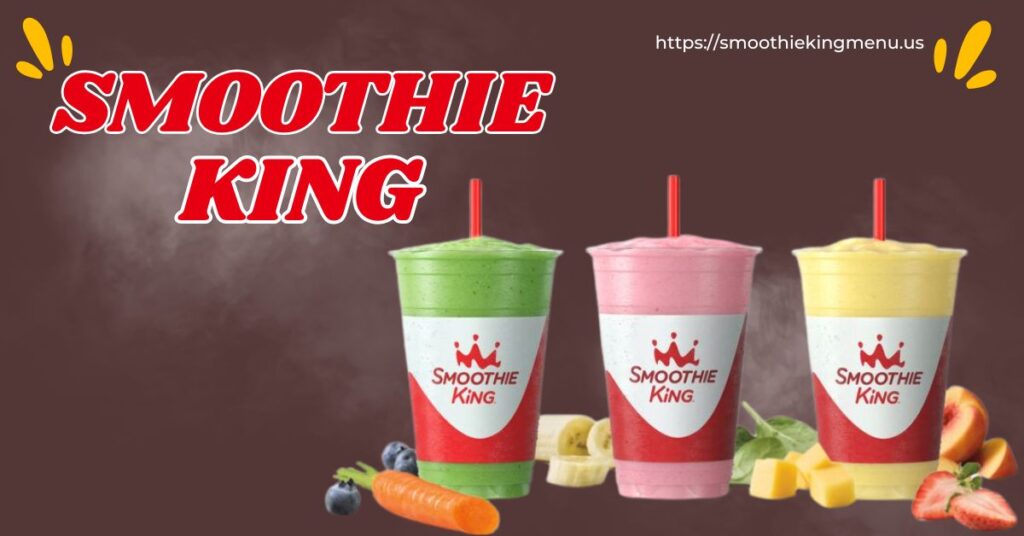 smoothie king menu usa