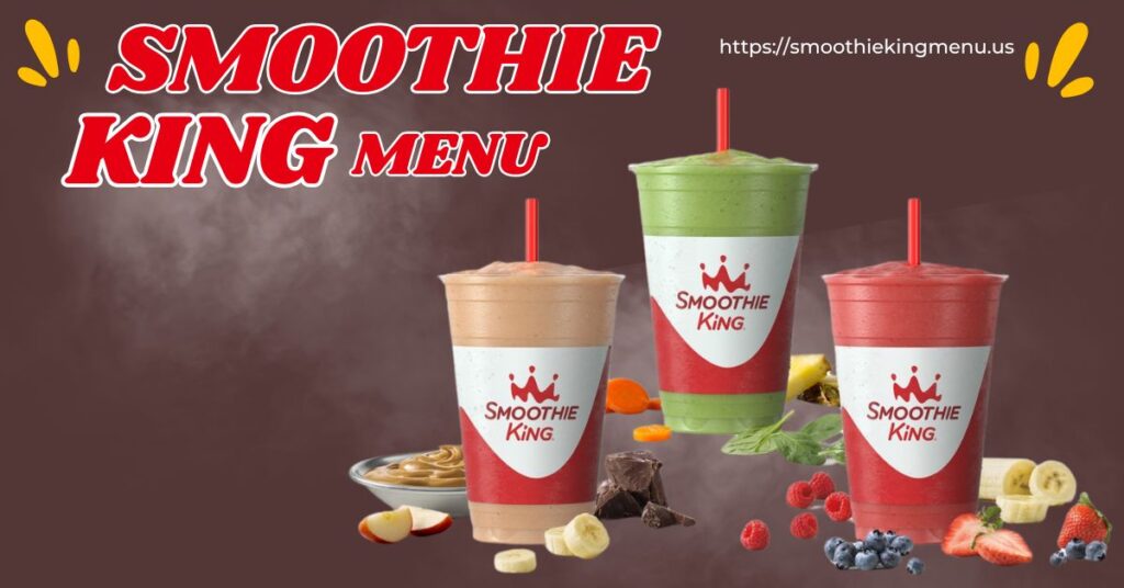 smoothie king usa menu