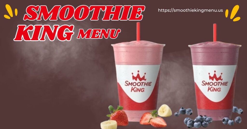 smoothie king fruits menu