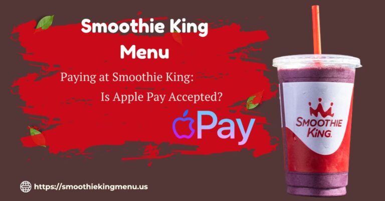 smoothie king menu payments