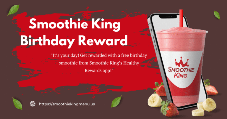 smoothing king birthday reward usa
