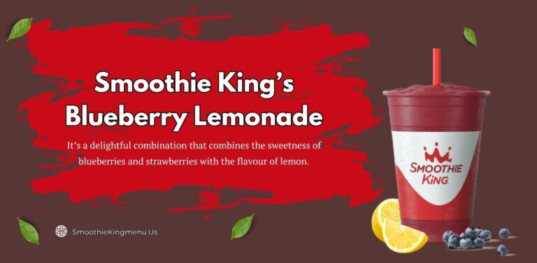 Smoothie King Blueberry Lemonade