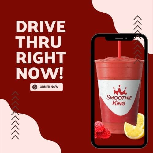 Smoothie King Raspberry Lemonade Drive Thru