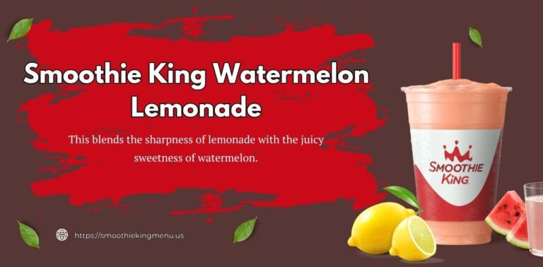 Smoothie King Watermelon Lemonade review