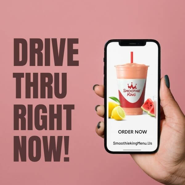 Smoothie King Watermelon Lemonade Order Now Price
