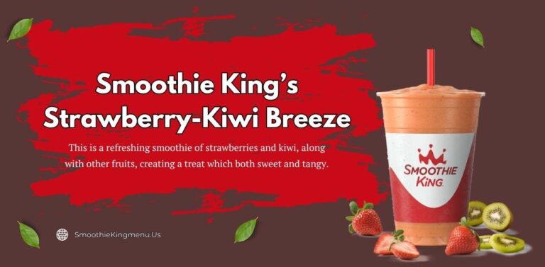 Smoothie King Strawberry-Kiwi Breeze