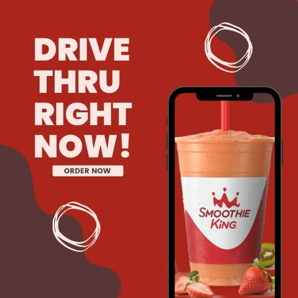 Smoothie King Strawberry-Kiwi Breeze Drive Thru
