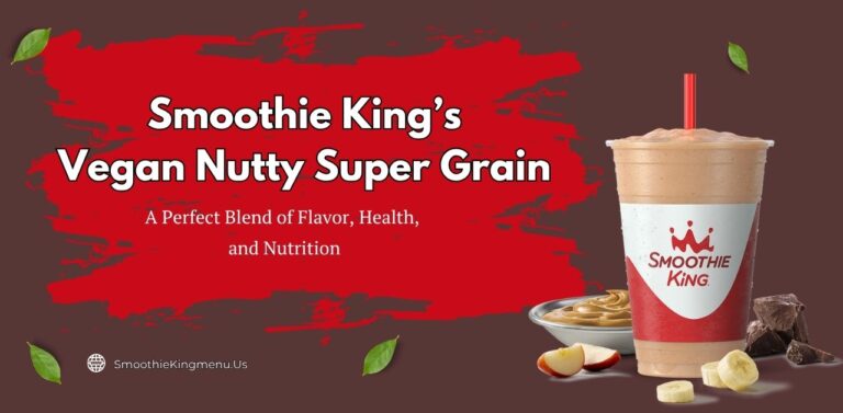 Smoothie King Vegan Nutty Super Grain